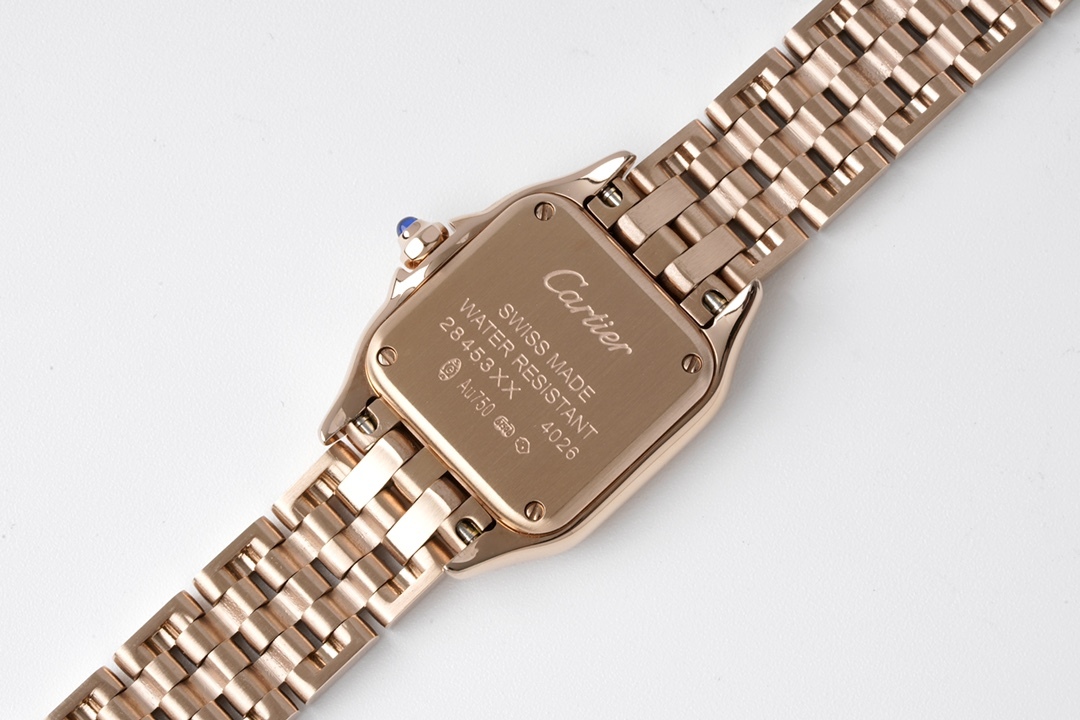 Buy replica Cartier Rose Gold Panthère de Watch - Small 22*30MM and replica jewelry from PICKS Jewelry