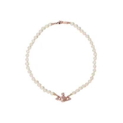 Buy replica Vivienne Westwood Saturn Pendant Pearl Necklace and replica jewelry from PICKS Jewelry