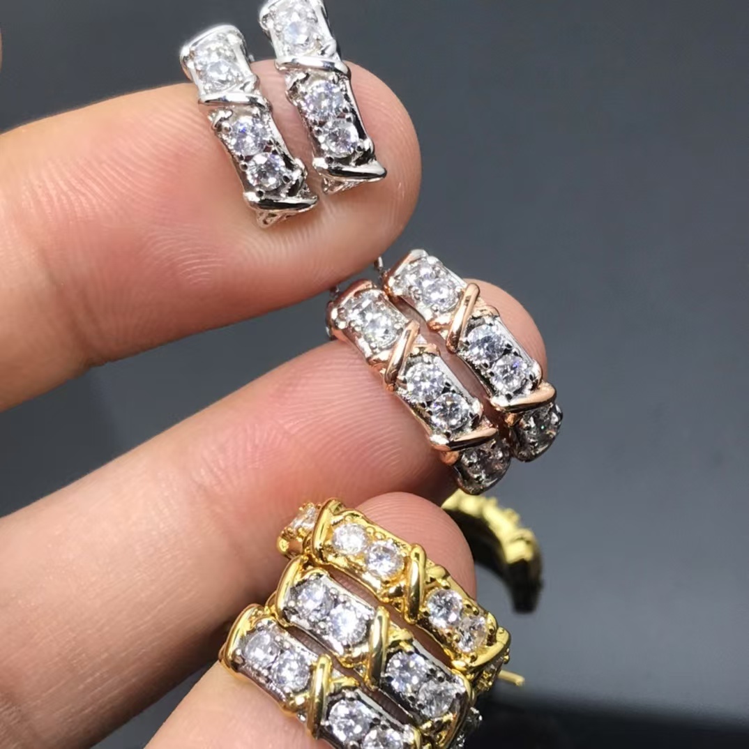Buy replica Tiffany Cross Earrings and replica jewelry from PICKS Jewelry