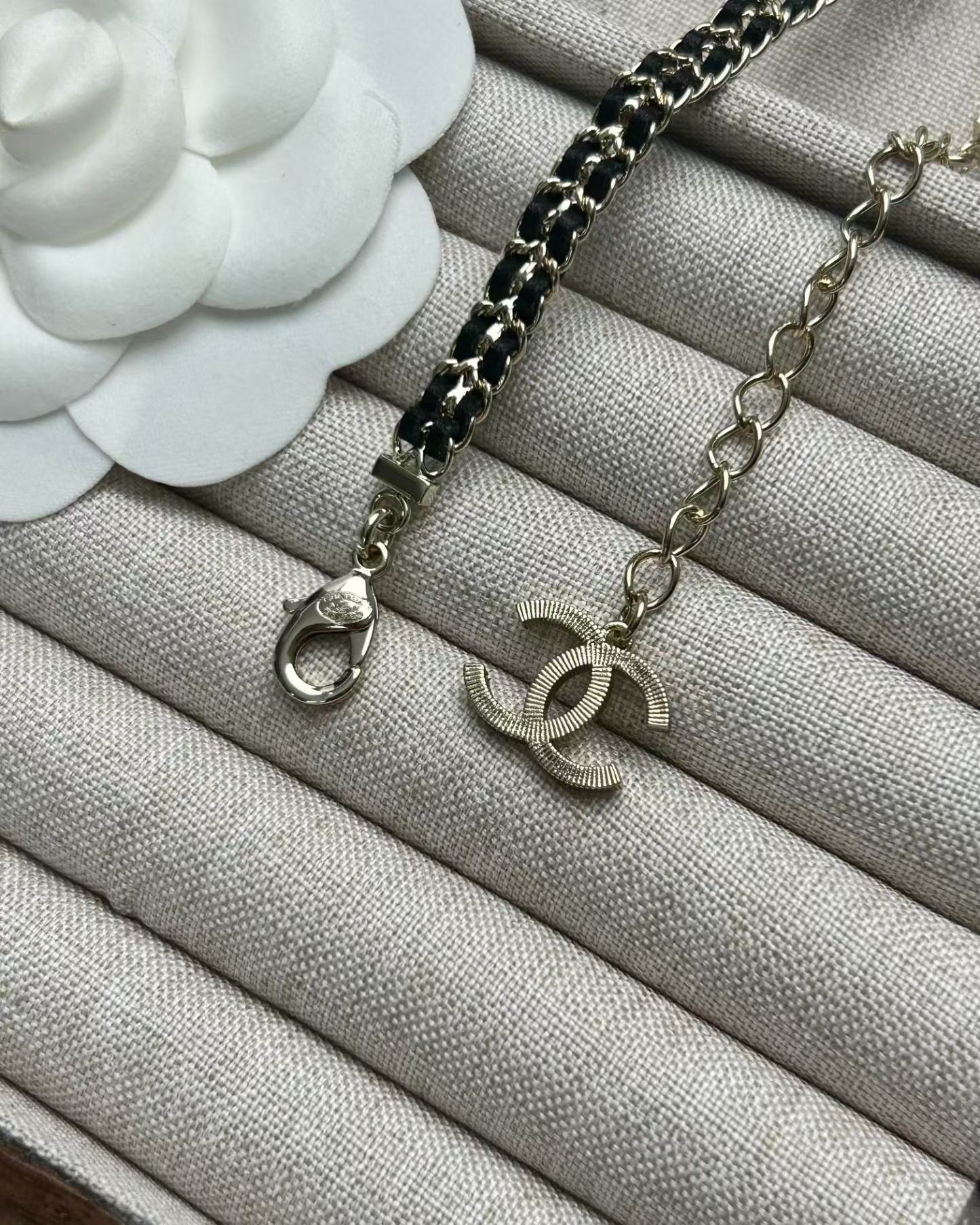 Buy replica Chanel Leather Choker Necklace and replica jewelry from PICKS Jewelry