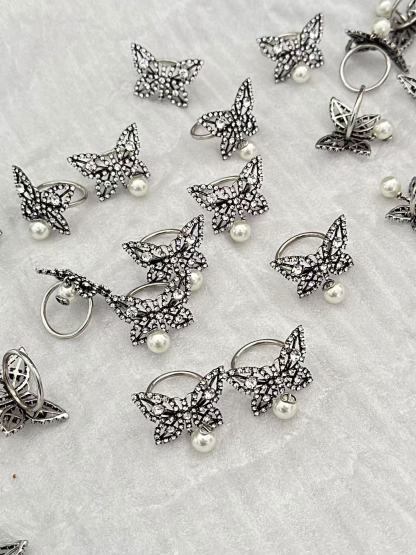 Buy replica Dior Butterfly Pearl Dangle Ring and replica jewelry from PICKS Jewelry