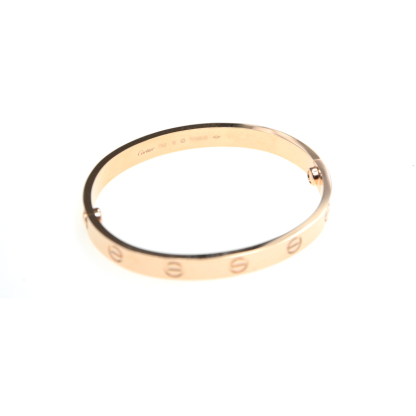 NEW CARTIER BRACELET B6035616 18kt ROSE GOLD PINK GOLD - picksjewelry.com