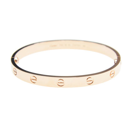 NEW CARTIER LOVE BRACELET B6035617 18kt ROSE GOLD PINK GOLD - picksjewelry.com