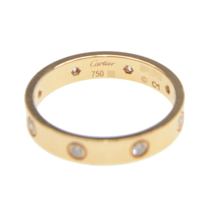 NEW CARTIER RING B4050855 18kt ROSE GOLD PINK GOLD - picksjewelry.com