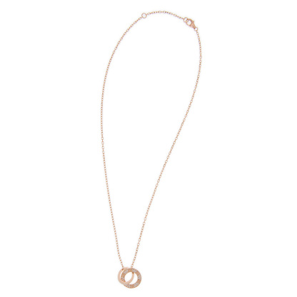 NEW CARTIER LOVE NECKLACE B7224528 PINK GOLD 18KT ROSE GOLD - picksjewelry.com
