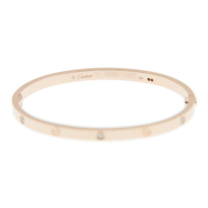 NEW CARTIER BRACELET B6047616 18kt ROSE GOLD PINK GOLD - picksjewelry.com