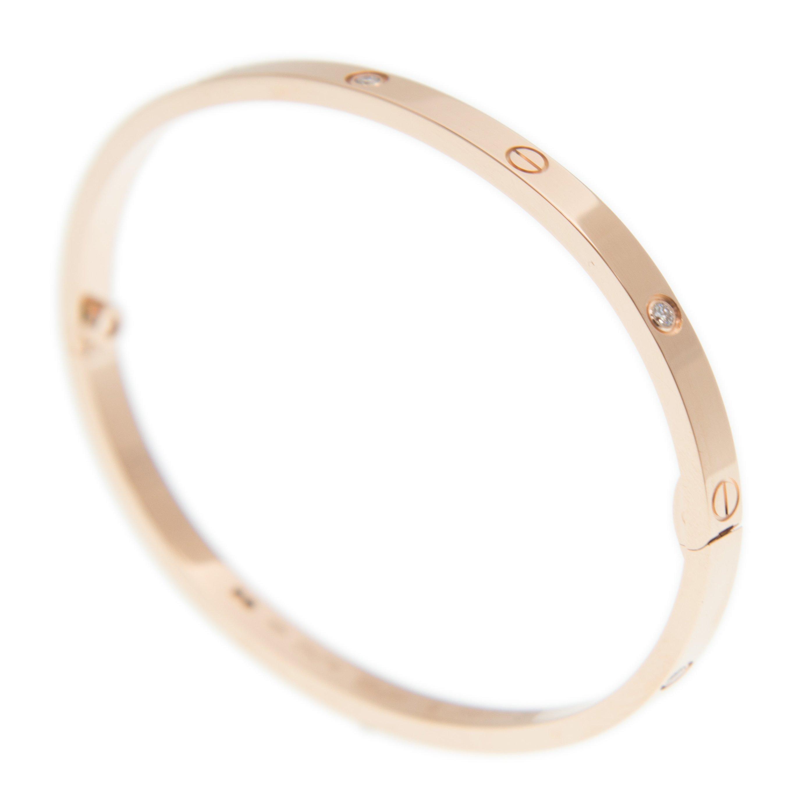 NEW CARTIER BRACELET B6047616 18kt ROSE GOLD PINK GOLD - picksjewelry.com