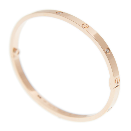 NEW CARTIER BRACELET B6047616 18kt ROSE GOLD PINK GOLD - picksjewelry.com