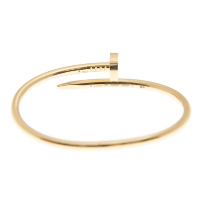 NEW CARTIER JUSTE UN CLOU BRACELET B6048215 18kt YELLOW GOLD GOLD - picksjewelry.com