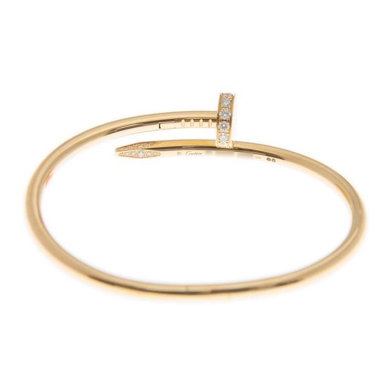 NEW CARTIER JUSTE UN CLOU BRACELET B6048617 18kt YELLOW GOLD GOLD - picksjewelry.com