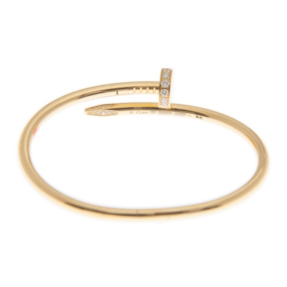 NEW CARTIER JUSTE UN CLOU BRACELET B6048617 18kt YELLOW GOLD GOLD - picksjewelry.com