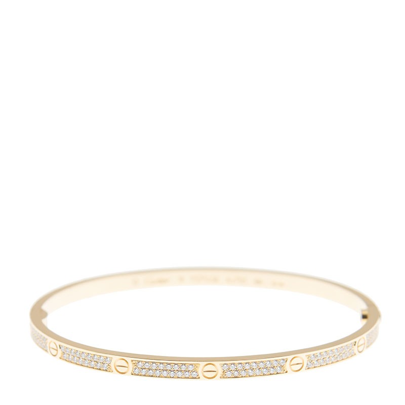 NEW CARTIER LOVE BRACELET N6710618 18kt YELLOW GOLD GOLD - picksjewelry.com