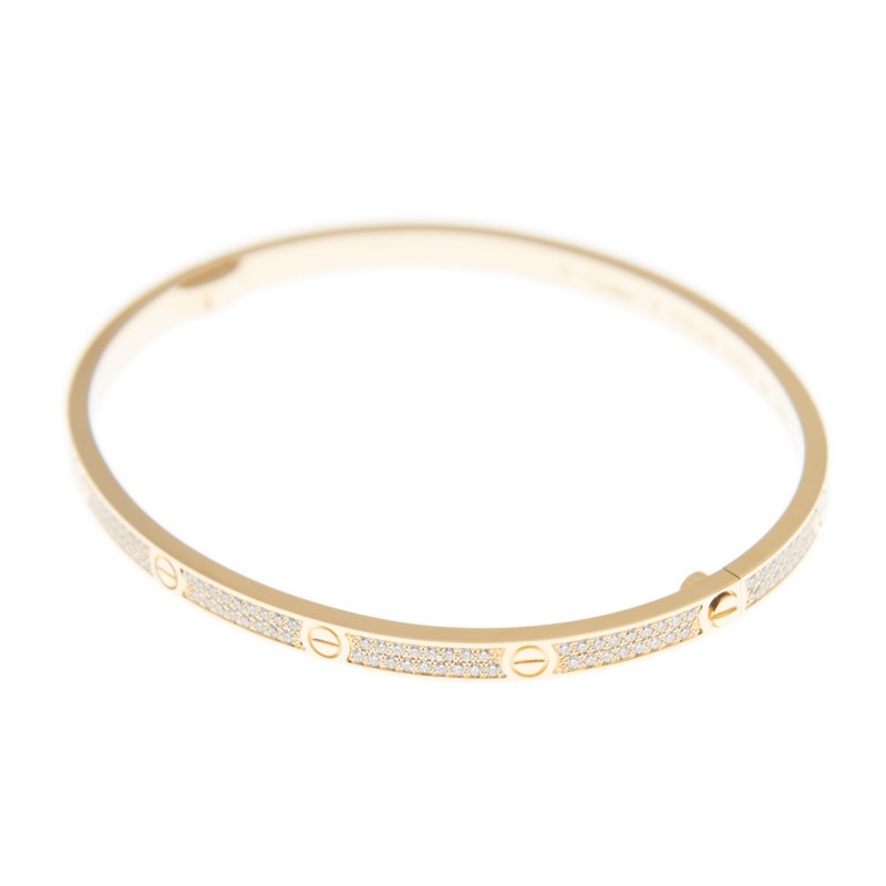 NEW CARTIER LOVE BRACELET N6710618 18kt YELLOW GOLD GOLD - picksjewelry.com