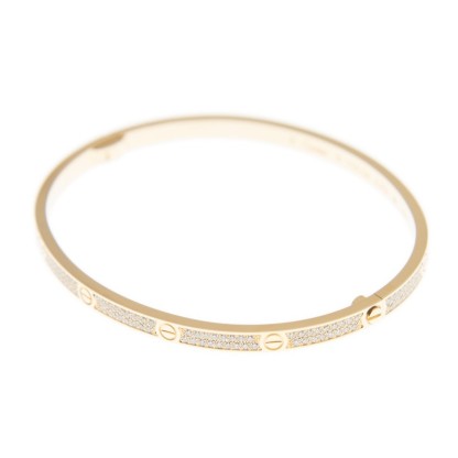 NEW CARTIER LOVE BRACELET N6710618 18kt YELLOW GOLD GOLD - picksjewelry.com