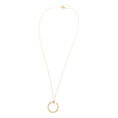 NEW CARTIER JIGE DUO NECKLACE B7224512 GOLD 18kt YELLOW GOLD - picksjewelry.com