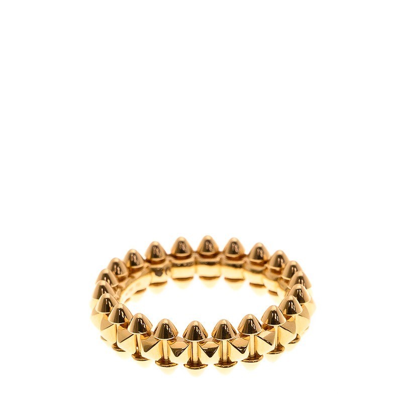 NEW CARTIER CLASH DE CARTIER RING B4229850 18kt ROSE GOLD PINK GOLD - picksjewelry.com