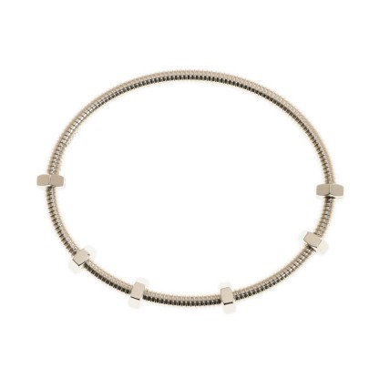 NEW CARTIER ECROU DE CARTIER BRACELER B6049618 18kt WHITE GOLD  SILVER - picksjewelry.com