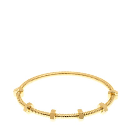 NEW CARTIER ECROU DE CARTIER BRACELET B6063816 18kt YELLOW GOLD GOLD - picksjewelry.com
