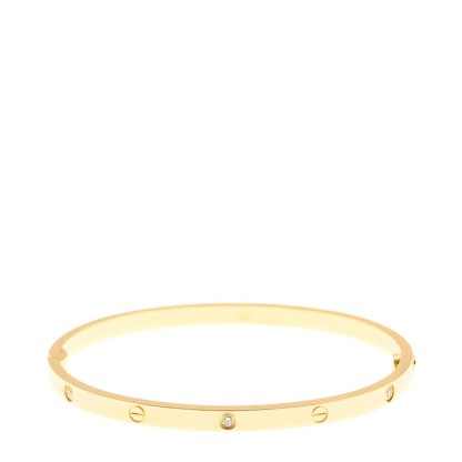 NEW CARTIER LOVE BRAECLET B6047217 18kt YELLOW GOLD GOLD - picksjewelry.com