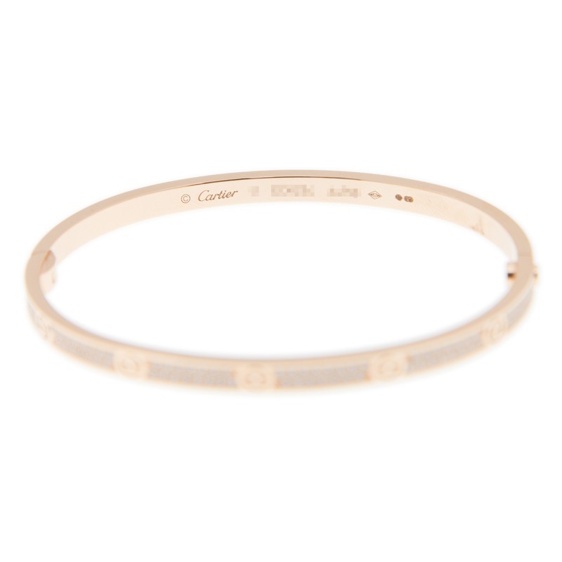 NEW CARTIER LOVE BRACELET N6710718 18kt ROSE GOLD PINK GOLD - picksjewelry.com