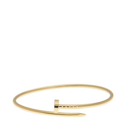 NEW CARTIER JUSTE UN CLOU BRACELET B6062614 18kt YELLOW GOLD GOLD - picksjewelry.com