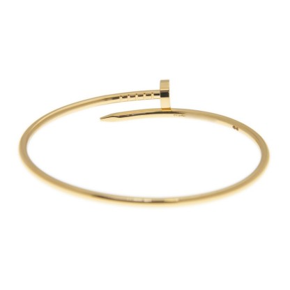 NEW CARTIER JUSTE UN CLOU BRACELET B6062614 18kt YELLOW GOLD GOLD - picksjewelry.com