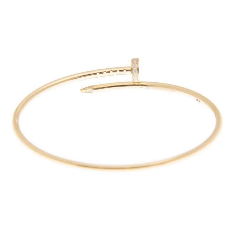 NEW CARTIER JUSTE UN CLOU B6066117 18kt YELLOW GOLD GOLD - picksjewelry.com