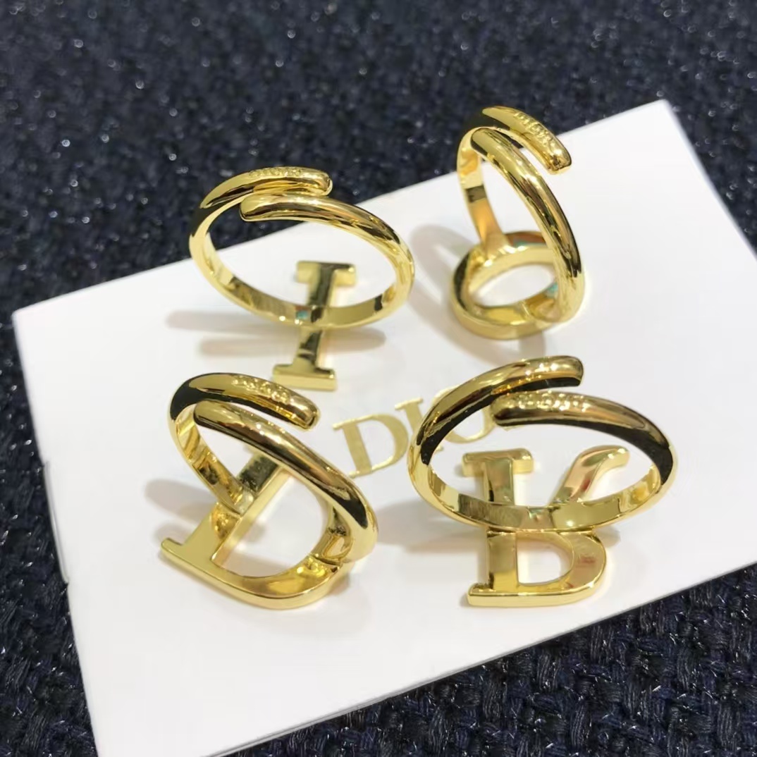 Buy replica Dior Separate Letters Rings - 4 Pieces and replica jewelry from PICKS Jewelry