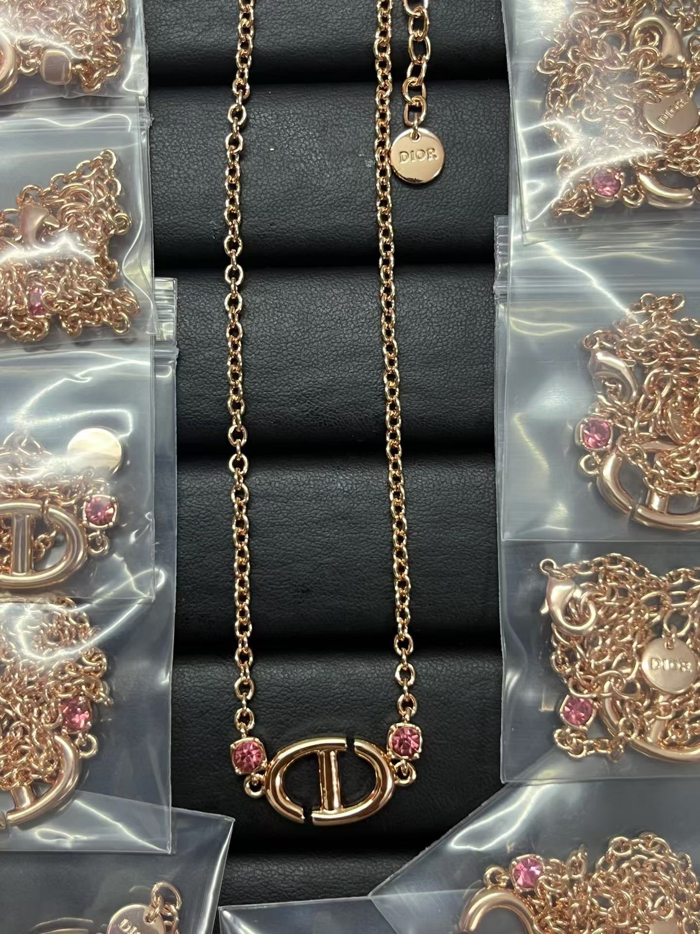 Buy replica Dior CD Navy Necklace and replica jewelry from PICKS Jewelry