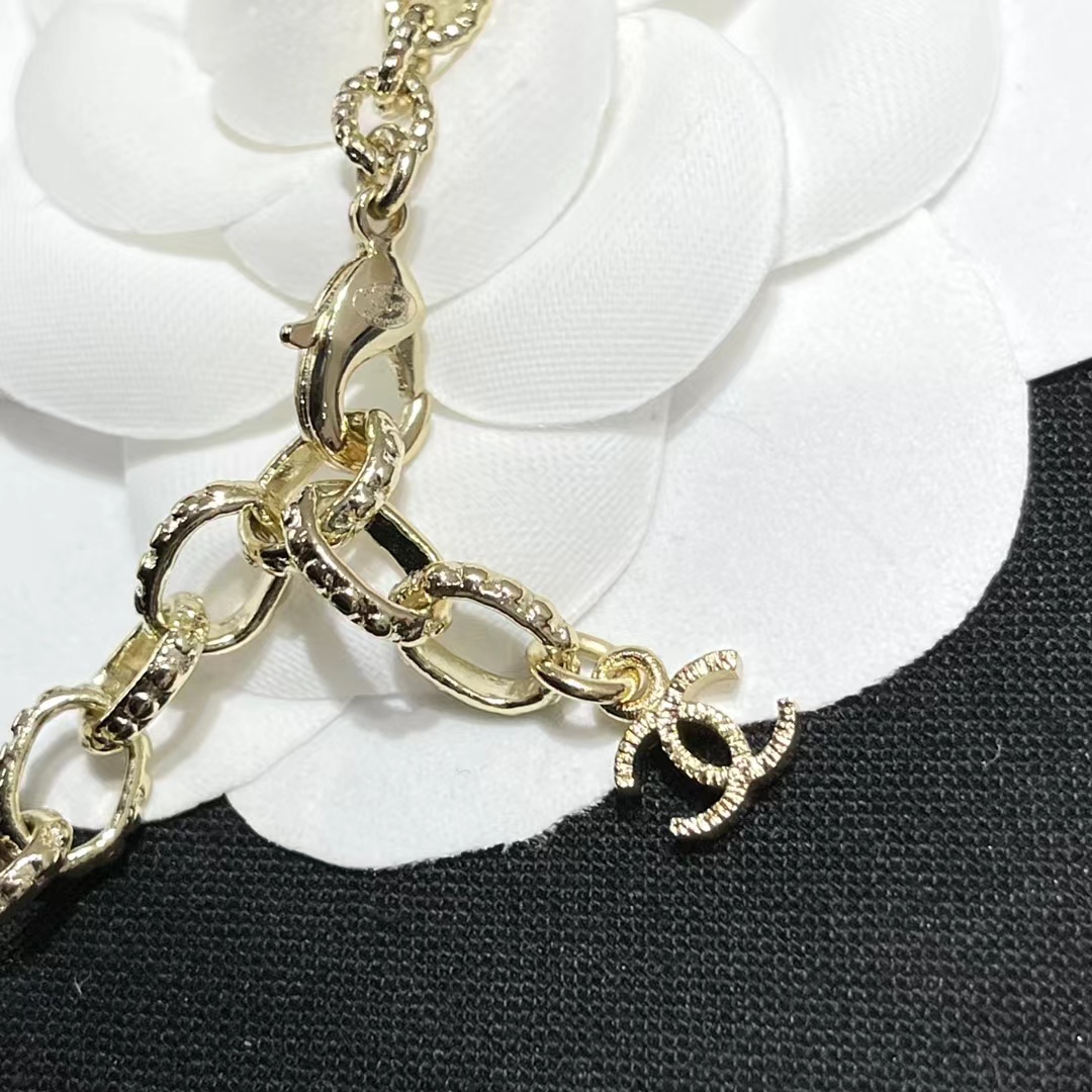 Buy replica Chanel Moon Star Pearl Charms Necklace and replica jewelry from PICKS Jewelry