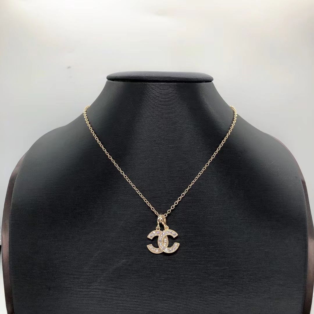 Buy replica Chanel Separate Double C Pendant Necklace and replica jewelry from PICKS Jewelry