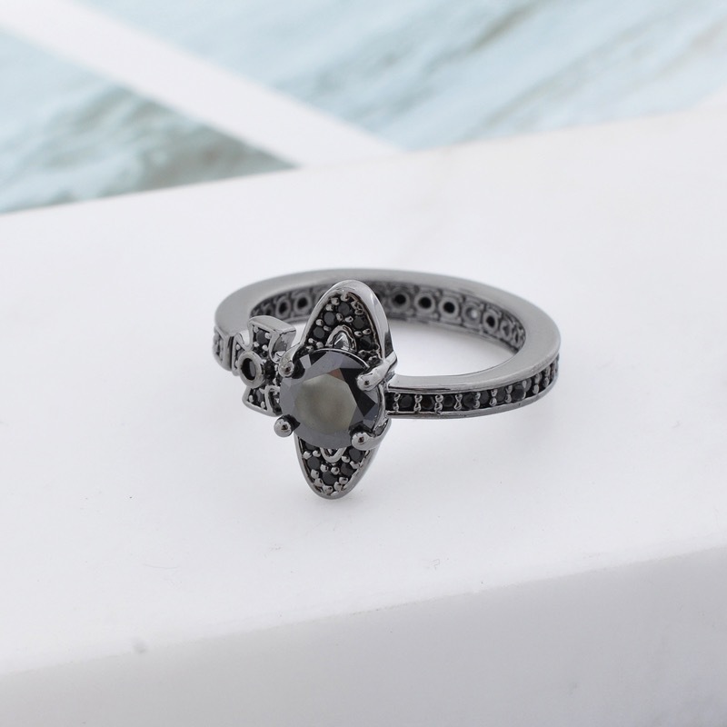 Buy replica Vivienne Westwood Multi Color Diamond Saturn Ring and replica jewelry from PICKS Jewelry