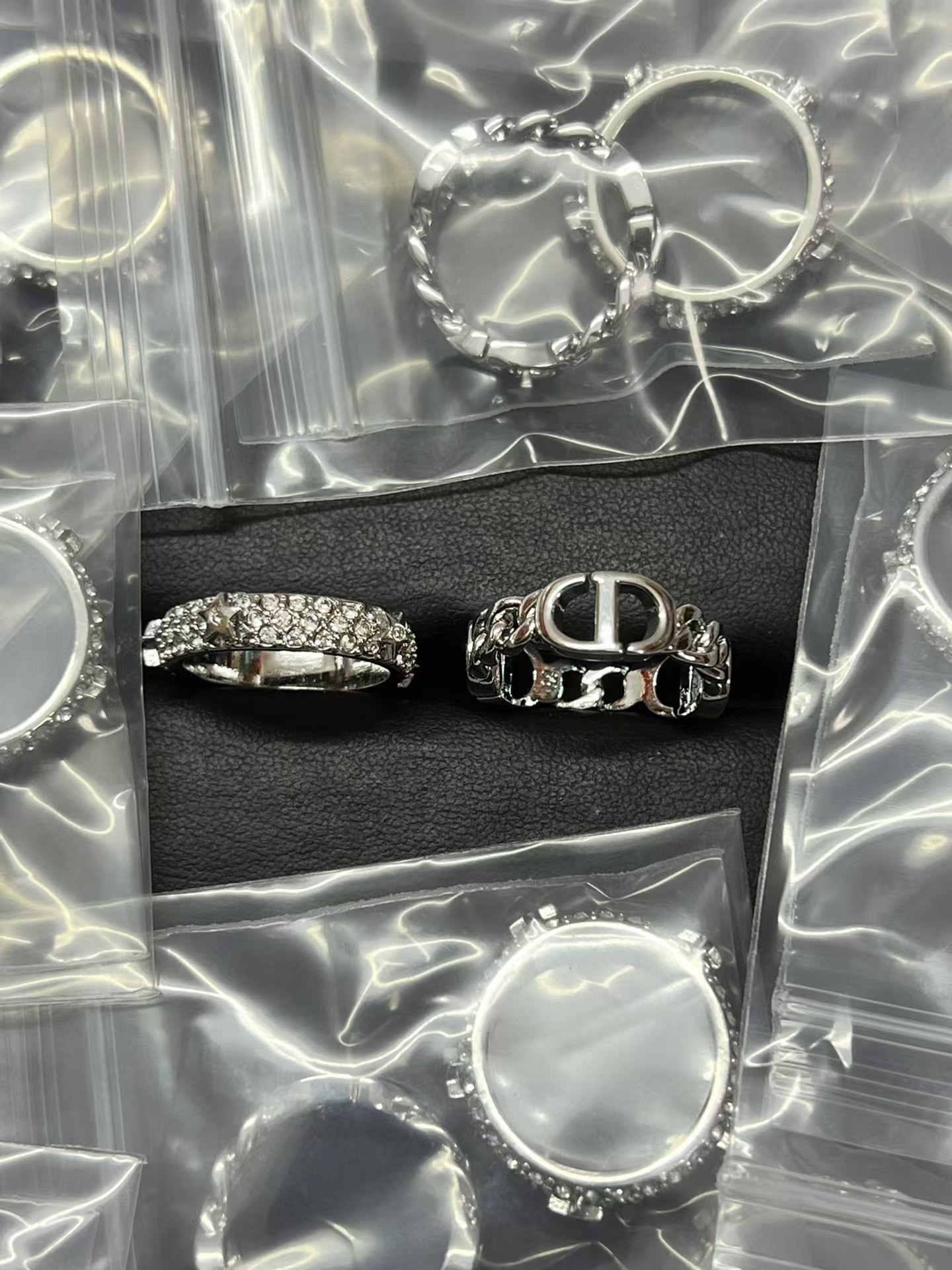 Buy replica Dior CD Star Stacking Rings - 2 Pieces and replica jewelry from PICKS Jewelry