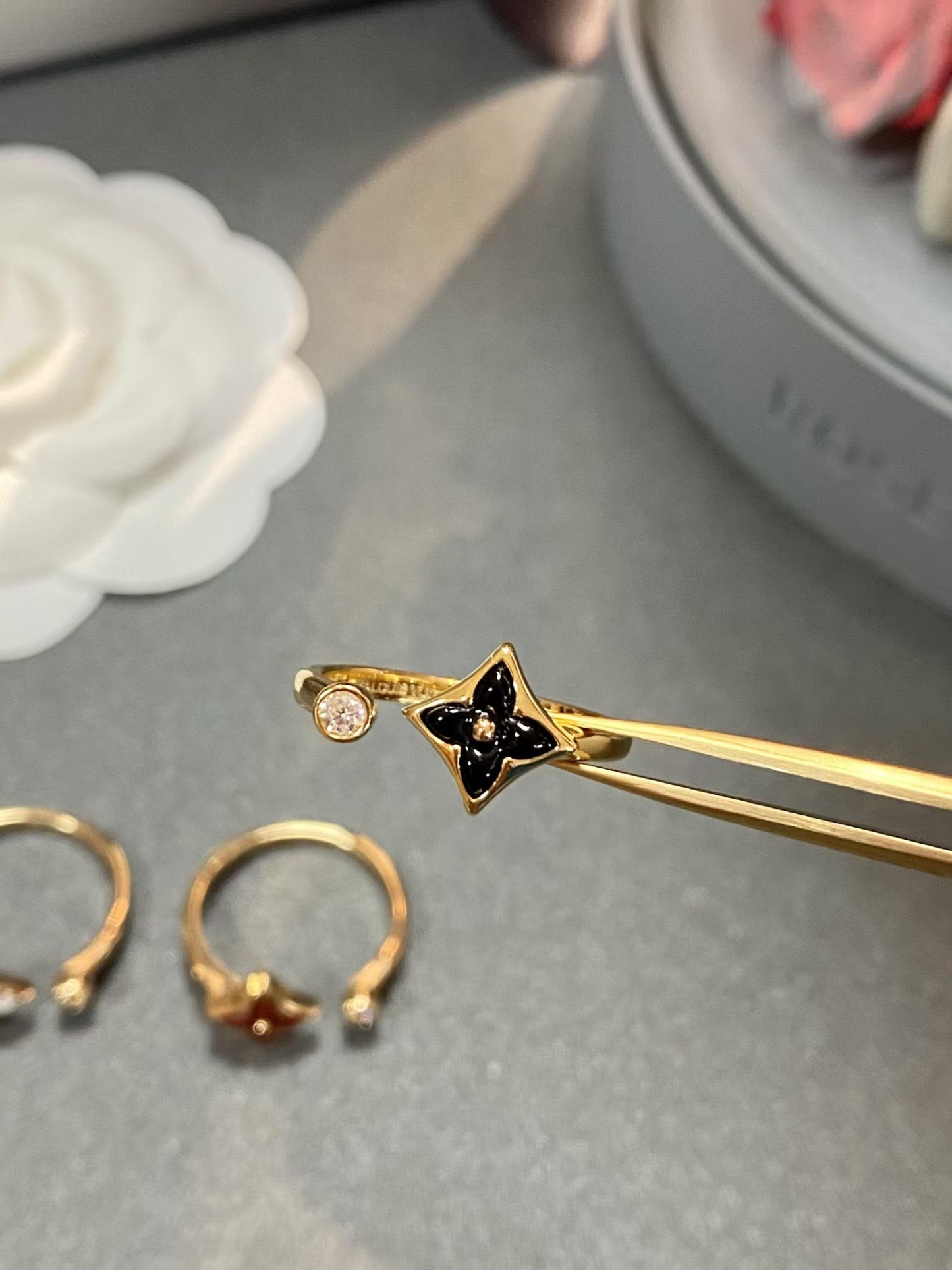 Buy replica Louis Vuitton Color Blossom Mini Star Ring and replica jewelry from PICKS Jewelry