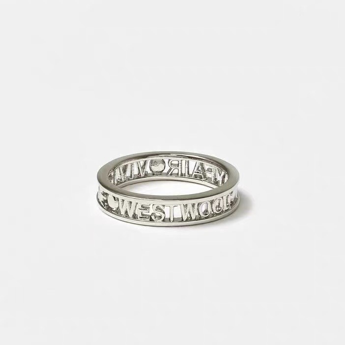 Buy replica Vivienne Westwood Hollow Letters Ring and replica jewelry from PICKS Jewelry
