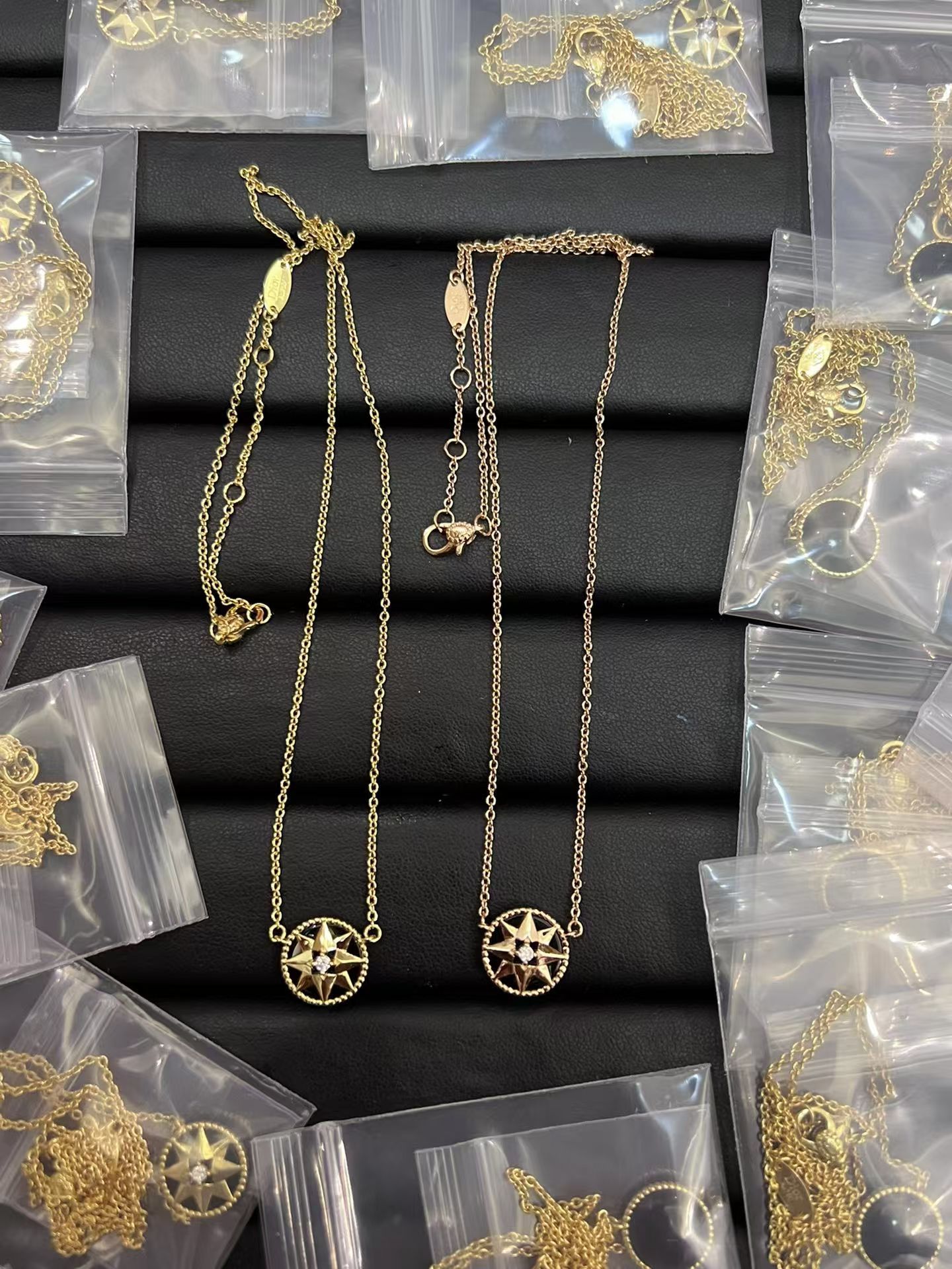Buy replica Dior Rose Des Vents Pendant Necklace and replica jewelry from PICKS Jewelry