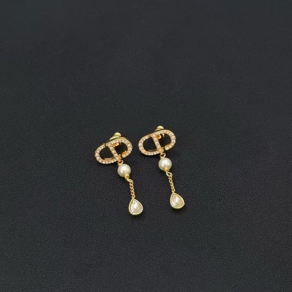 Buy replica Dior CD Teardrop Pearl Earrings and replica jewelry from PICKS Jewelry