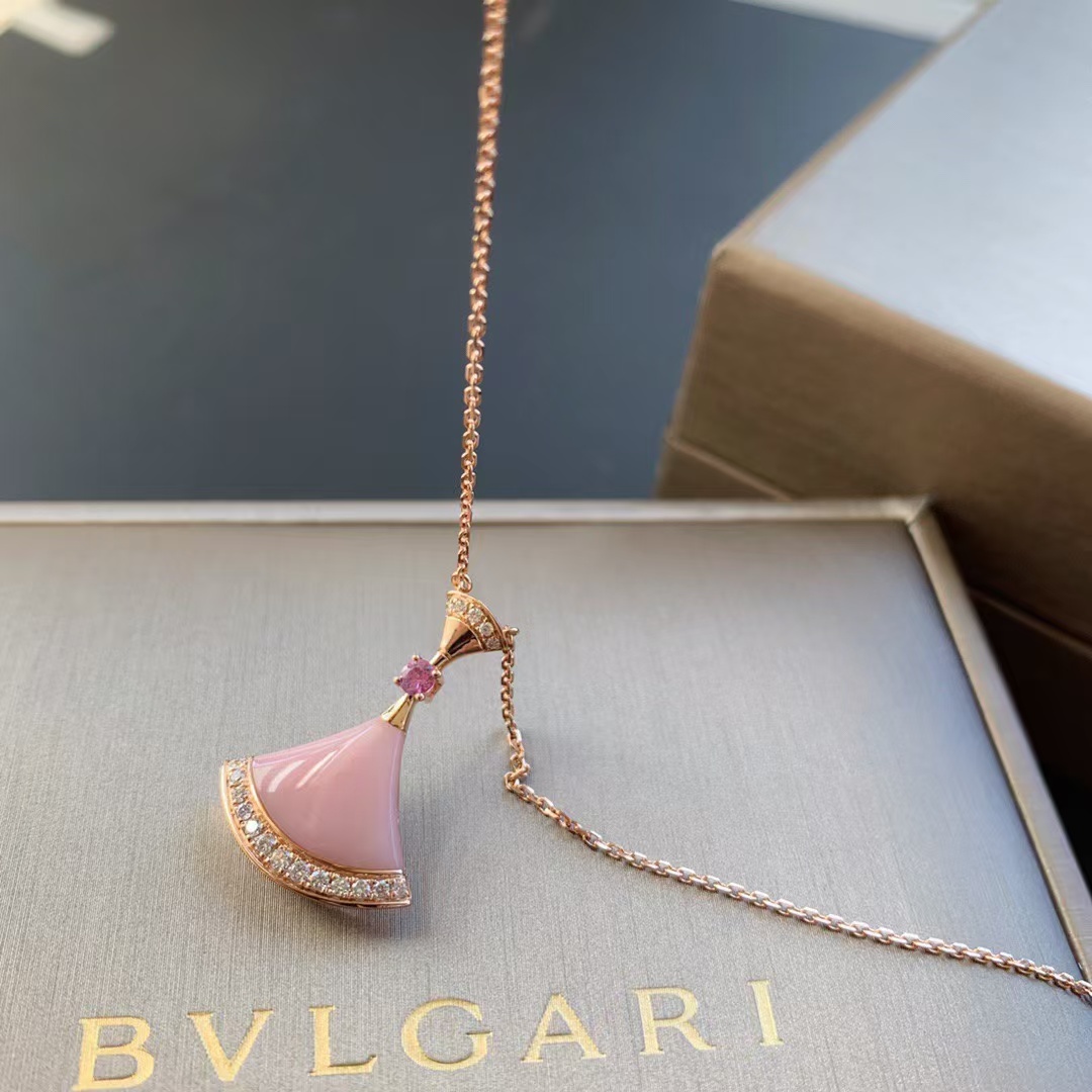 Buy replica Bvlgari Divas' Dream Necklace - Pink and replica jewelry from PICKS Jewelry