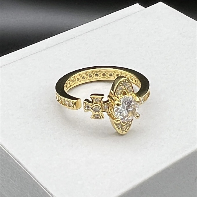 Buy replica Vivienne Westwood Adjustable Diamond Saturn Ring and replica jewelry from PICKS Jewelry