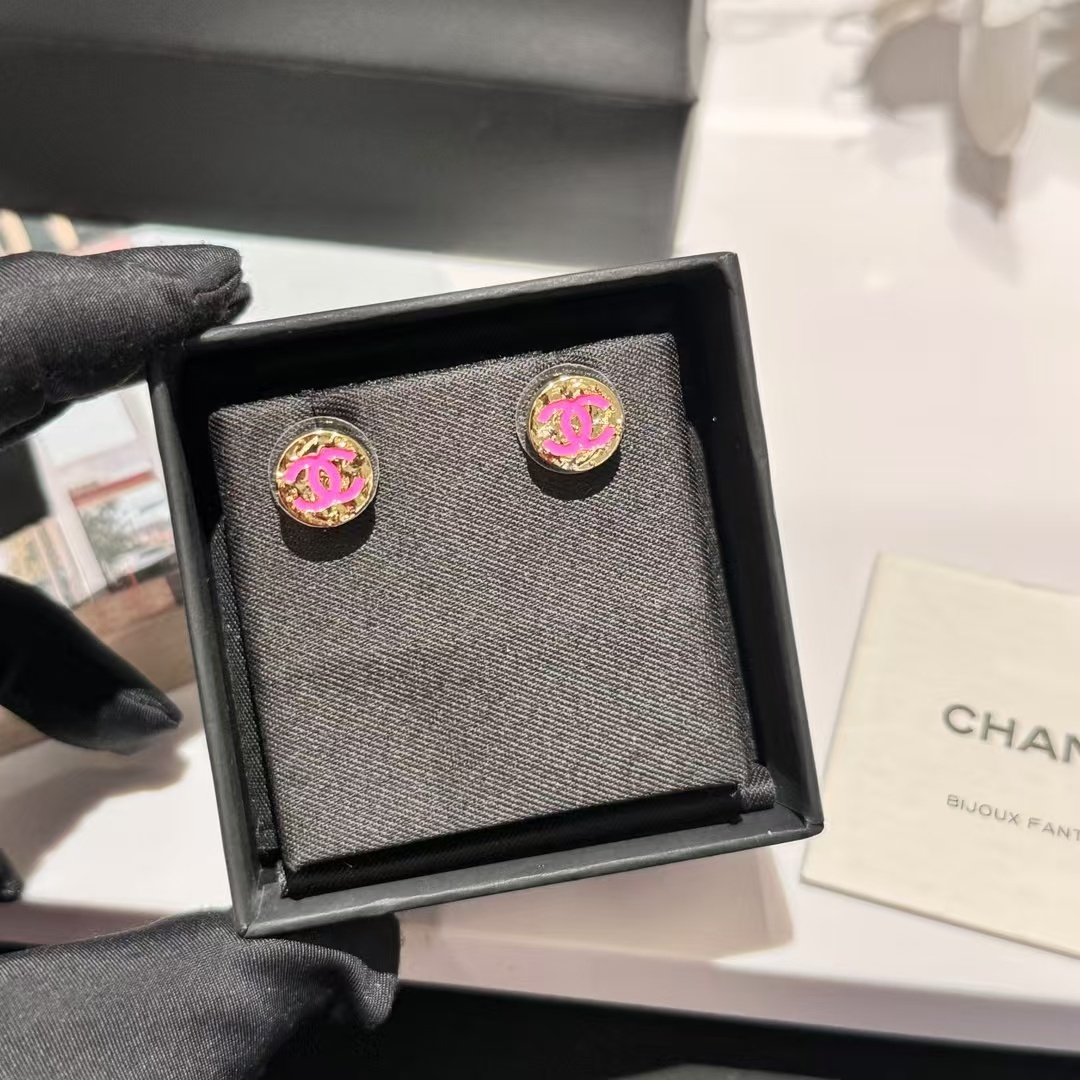 Buy replica Chanel Round Stud Earrings and replica jewelry from PICKS Jewelry