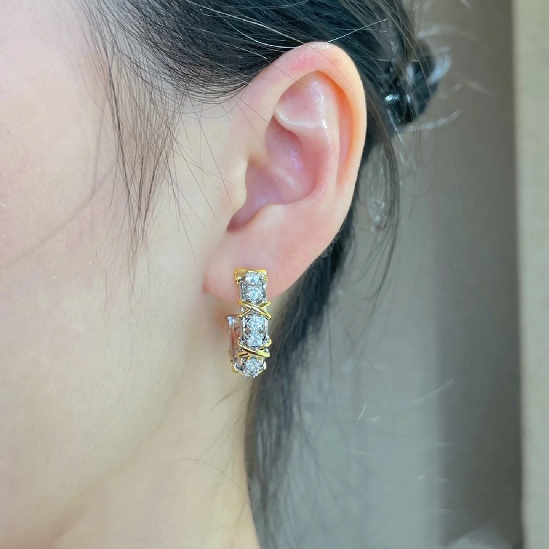 Buy replica Tiffany Cross Earrings and replica jewelry from PICKS Jewelry