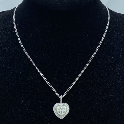 Buy replica Chanel Heart Pendant Minimalistic Chain Necklace and replica jewelry from PICKS Jewelry