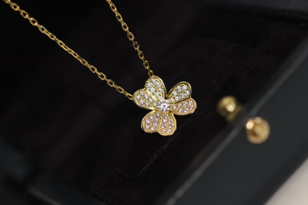 Buy replica Van Cleef & Arpels Frivole Pendant Necklace - Mini and replica jewelry from PICKS Jewelry