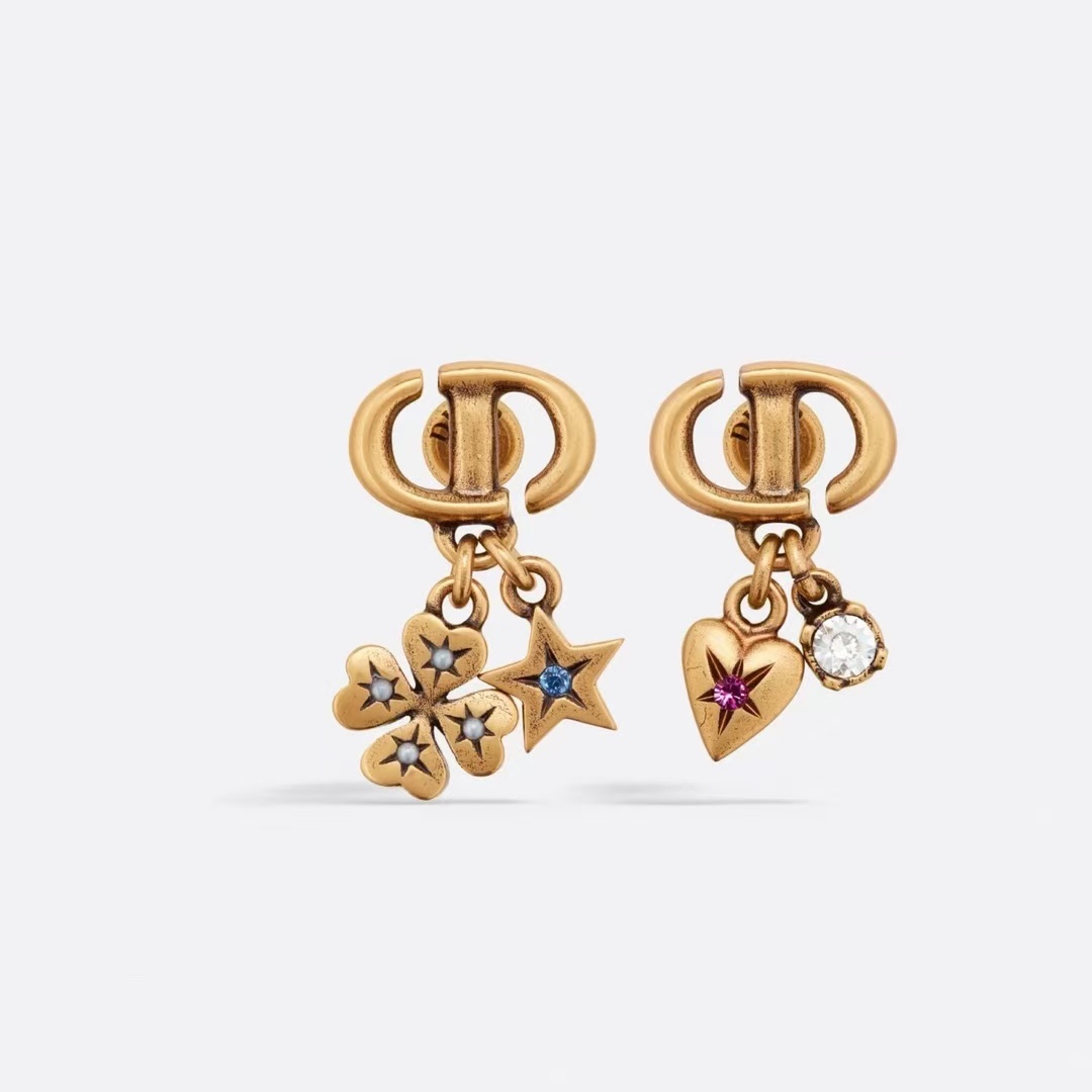 Buy replica Dior Vintage Asymmetric Clover Star Heart Earrings and replica jewelry from PICKS Jewelry