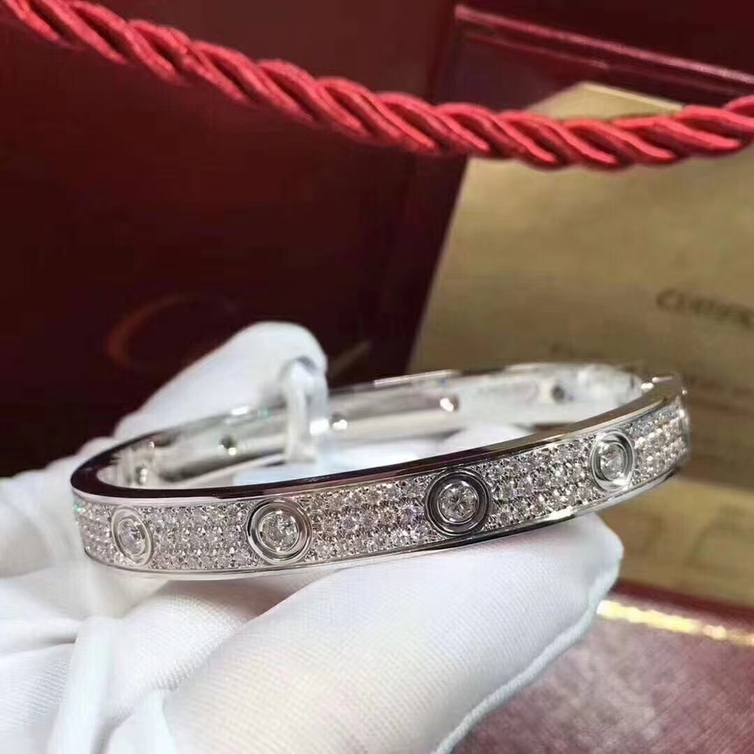 Buy replica Cartier LOVE Bracelet, Diamond Paved and replica jewelry from PICKS Jewelry