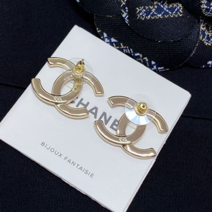 Buy replica Chanel Single C Paved Diamond Earrings and replica jewelry from PICKS Jewelry