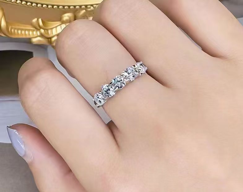 Buy replica Tiffany Forever Band Ring - 7 Diamonds and replica jewelry from PICKS Jewelry