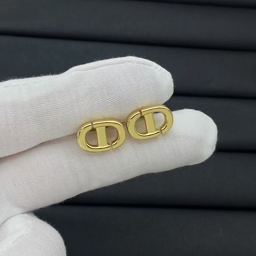 Buy replica Dior Minimalistic CD Stud Earrings and replica jewelry from PICKS Jewelry