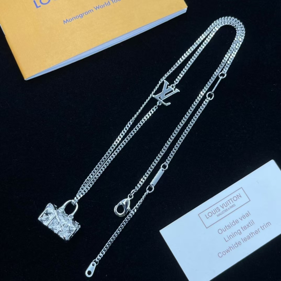 Buy replica Louis Vuitton Bag Pendant Necklace and replica jewelry from PICKS Jewelry