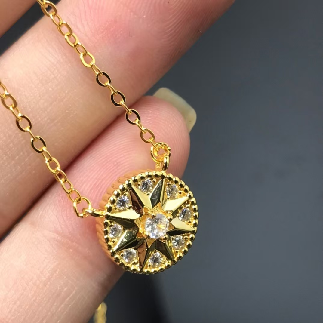Buy replica Dior Rose Des Vents Necklace and replica jewelry from PICKS Jewelry